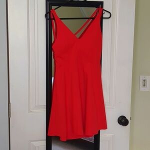 Halara Red Dress
